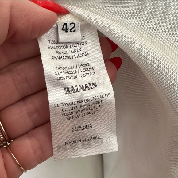 Balmain Double Breasted Blazer - Picture 13 of 13